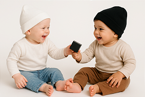 2 Gorros Unissex (9-18m)
