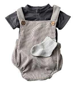 Look de Bebê Unissex (Rn-03 meses)