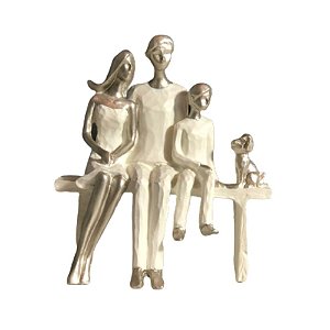 Escultura em Resina Família- R08