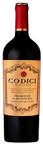 Codici Primitivo di Manduria 2023 – 750 ml / Puglia / Itália