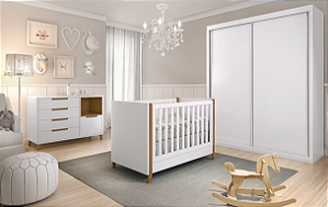 Cômoda Capri com Nicho Puppi Mobile