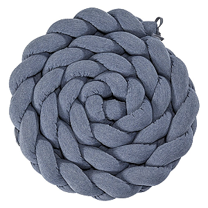 Protetor de Berço Trança Jeans - Batistela Baby