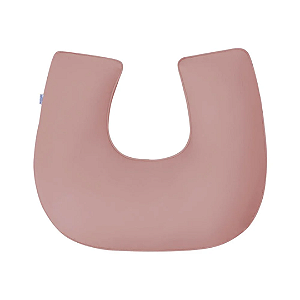 Almofada de Amamentação Rosê Antigo com Zíper - Baby Style