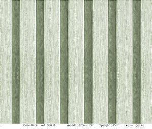 Papel de Parede - Doce Bebê 1 ( Amadeirado Verde / DB718)