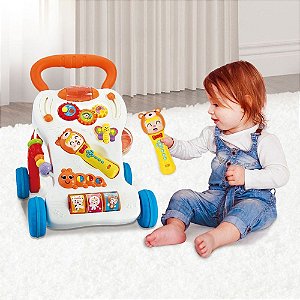Andador Didático Microfone Musical - Baby Style
