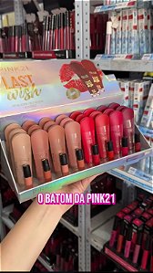 Batom líquido matte last wish pink 21