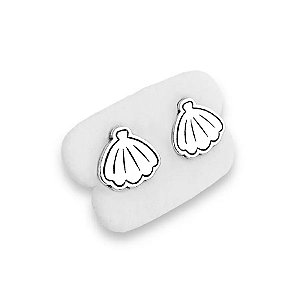 BRINCO CONCHINHA DO MAR DELICADA - PRATA 925