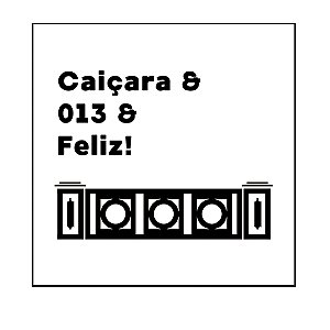 QUADRO DECORATIVO - CAIÇARA & 013 & FELIZ! EU AMO BAIXADA SANTISTA