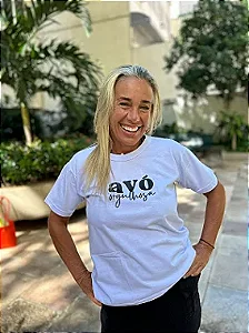 Camiseta avó orgulhosa