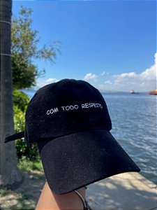 Boné com todo respeito