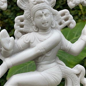 Shiva Nataraja em marmorite | Tamanho 40 cm