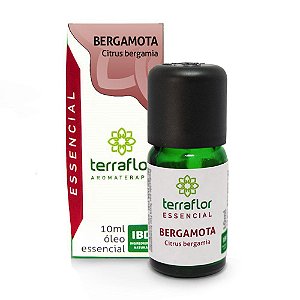 Óleo essencial de bergamota | Terra Flor | 10ml