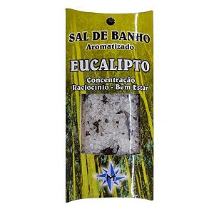 SAL DE BANHO AROMATIZADO EUCALIPTO 100GR