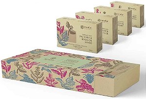 Kit sabonete vegetais | Terra Flor | 4 unidades