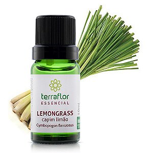 Óleo essencial de lemongrass | Terra Flor | 10ml