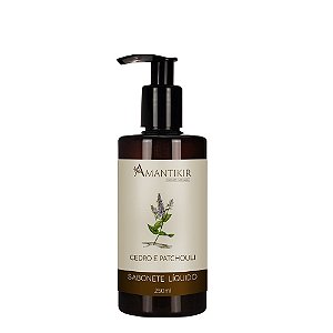 Sabonete Líquido de Cedro e Patchouli | Amantikir |250ml