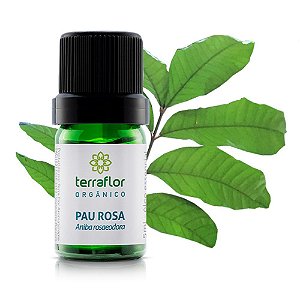 Òleo essencial de pau rosa orgâncio | Terra Flor | 5ml