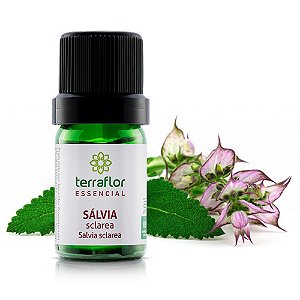 Óleo essencial de sálvia sclarea austria | Terra Flor| 5ml