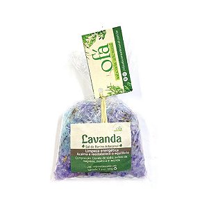 Sal de Banho Artesanal | Lavanda | Ofá | 100gr