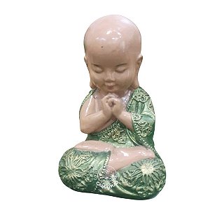 Buda baby em oração | Gesso