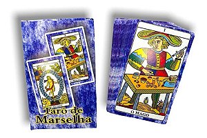 Tarô de Marselha | 22 cartas c/ manual | Magia da Flor