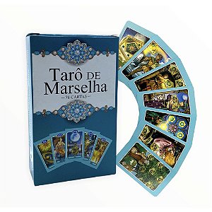 O tarô de Marselha | 78 cartas c/ manual | Boutique do Baralho