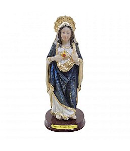 Sagrado Coração de Maria | 16 cm | Resina