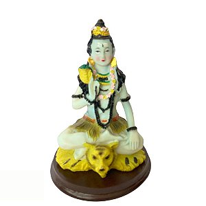 Shiva Hindu |  Colorida  | 12 cm | Resina