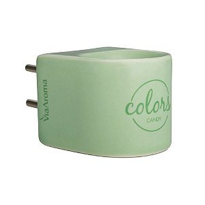 Aromatizador Elétrico Bivolt Colors Via Aroma | Verde