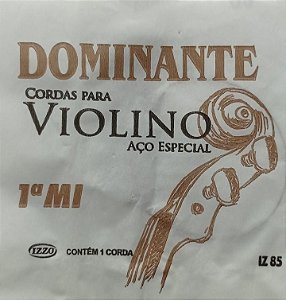 Corda P/Violino Dominante 1ª Mi    IZ     85