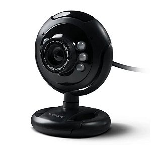 Câmera Web Cam Multilaser 1.3mp WC045