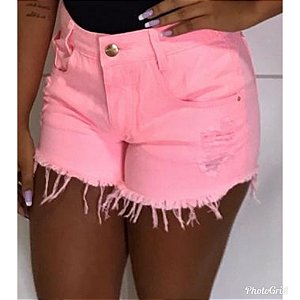 Short Neon Desfiado