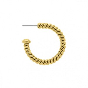 Argola Flor de Lis