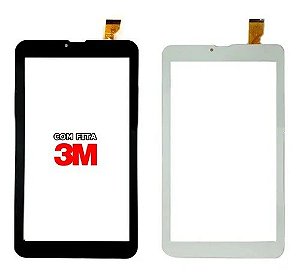 Tela Touch Vidro Tablet Multilaser M7 3g Plus PRETO