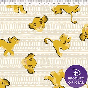 Tecido Rei Leão Simba Textura LK004C01