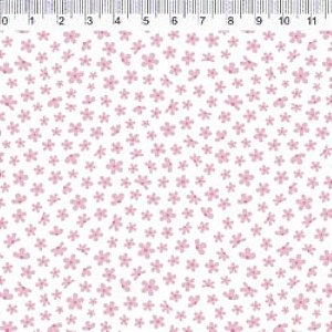 Tecido Jardim Florzinha Rosa VG065C01