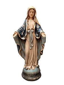 Nossa Senhora  das Graças Mod.2 Pintada Gesso 62 cm