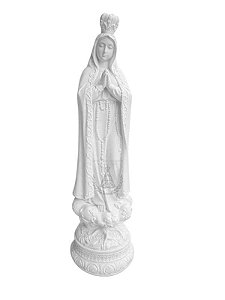 Nossa Senhora de Fátima Gesso Mod.2 Gesso 62 cm