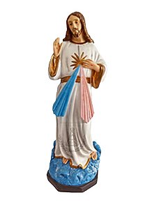 Jesus Misericordioso Resina 60 cm