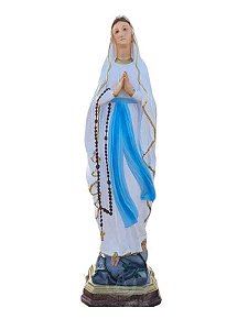 Nossa Senhora de Lourdes Resina 80 cm