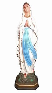 Nossa Senhora de Lourdes Resina 80 cm