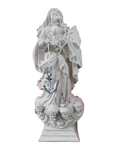 Nossa Senhora dos Navegantes Pó de Mármore 140 cm