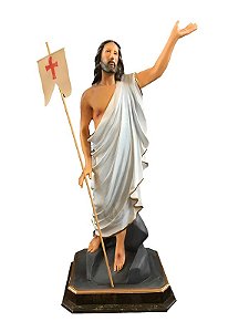 Jesus Ressuscitado Resina 115 cm