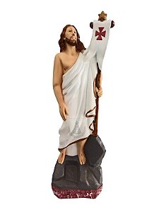 Jesus Ressuscitado Resina 60 cm