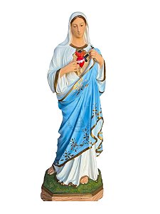 Sagrado Coração de Maria Resina 100 cm