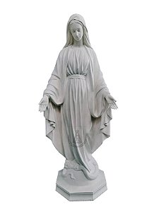 Nossa Senhora das Graças Pó de Mármore 115 cm