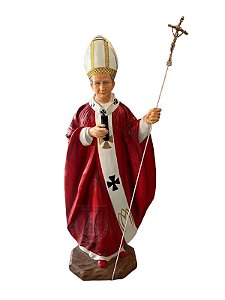 Papa João Paulo II Resina 160 cm