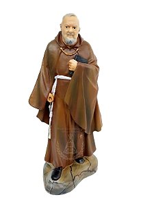 São Padre Pio Resina 20 cm