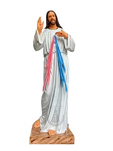 Jesus Misericordioso Resina 130 cm