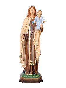 Nossa Senhora do Carmo Resina 100 cm